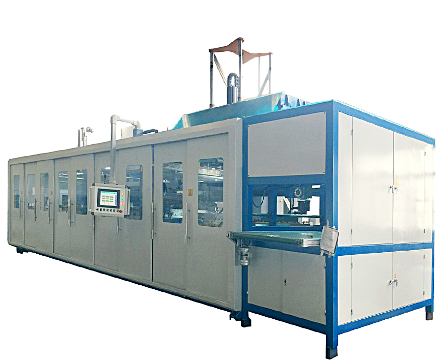 Automotive duct suction molding machine