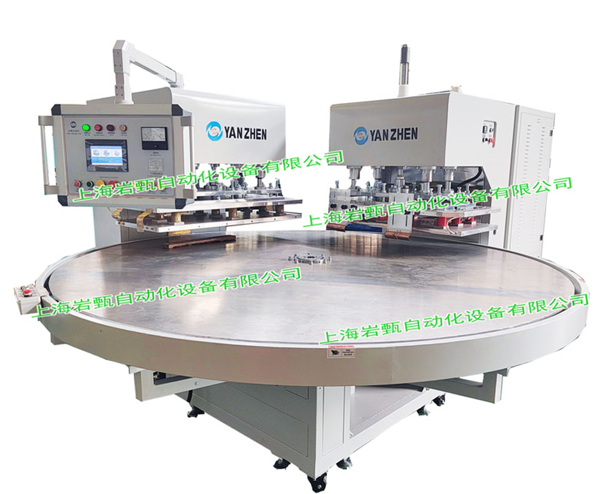 Large rotary welding and cutting machine