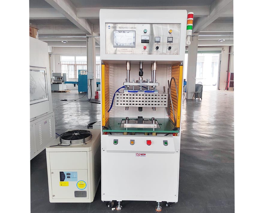 Automotive interior hot plate welding machine